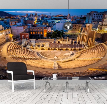Bild på The Roman Theatre in Cartagena Spain